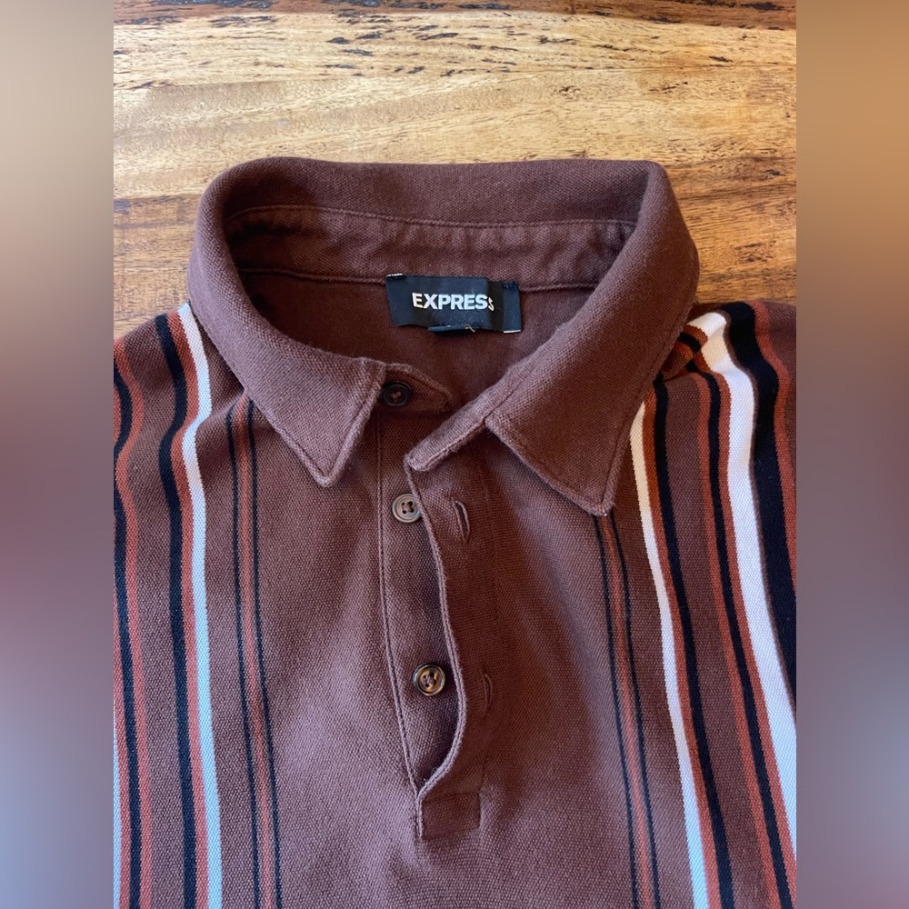 Solid Embroidered Logo Moisture-Wicking Luxe Piqu… - image 2